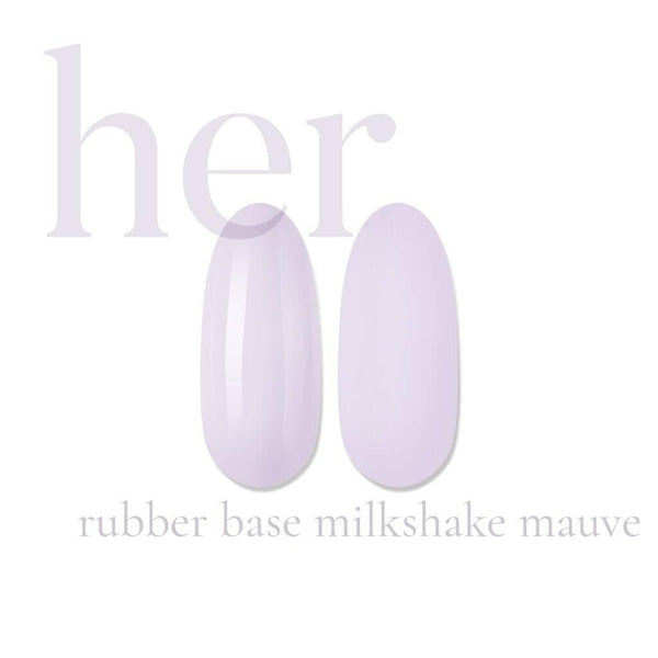 HER Rubber Base Milkshake Mauve HER 