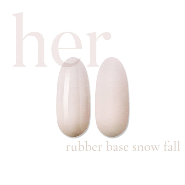 HER Rubber Base Snow Fall - Geolenn