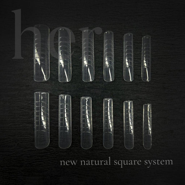 HER Tipsuri Reutilizabile “HER New Natural Square System”