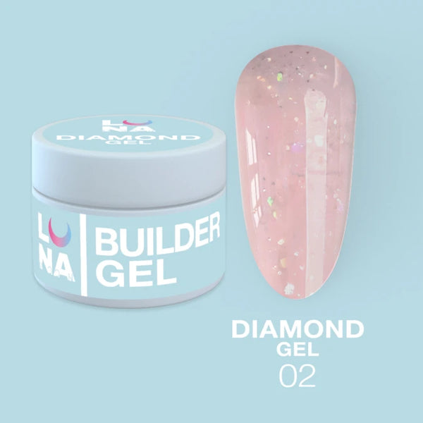 Lunamoon Diamond Gel nr. 2 15ml