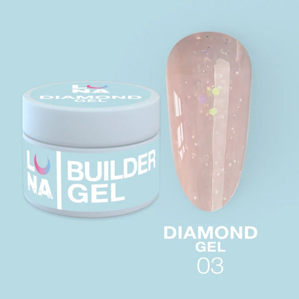 Lunamoon Diamond Gel nr. 3 15ml