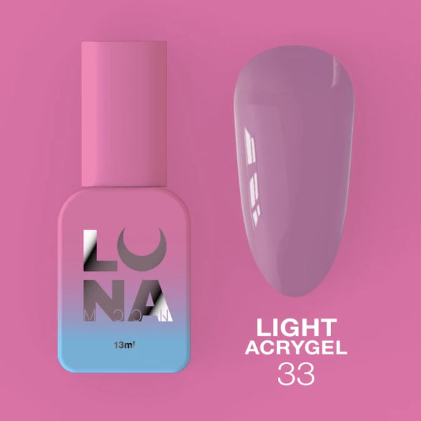 Lunamoon Light Acrygel nr. 33 30ml