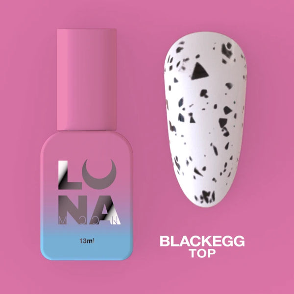 Lunamoon Top Matt Blackegg 13ml