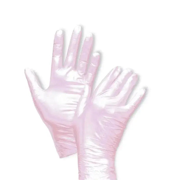 Manusi Nitril Nepudrate Fancy Rose 100 Buc. - XS BrandLess 
