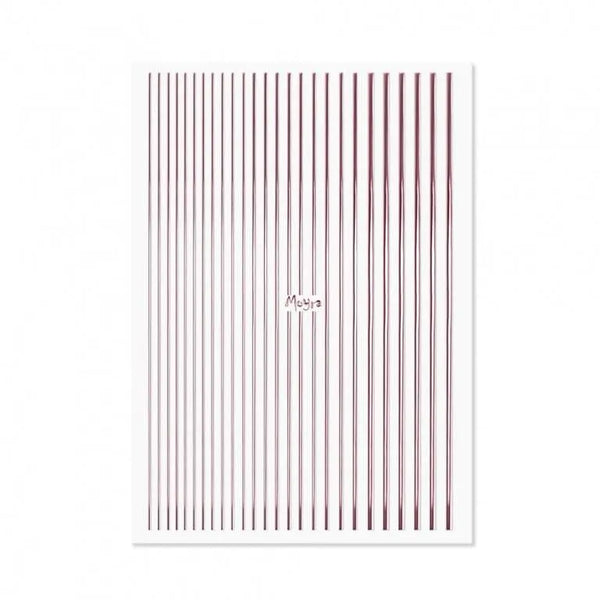 Moyra Benzi Decorative Unghii Rose Gold Moyra 