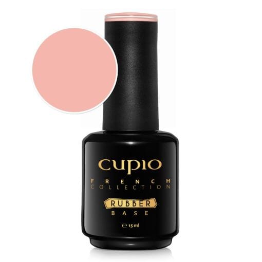 Cupio Rubber Base French Collection - Nude Peach 15 ml Cupio 