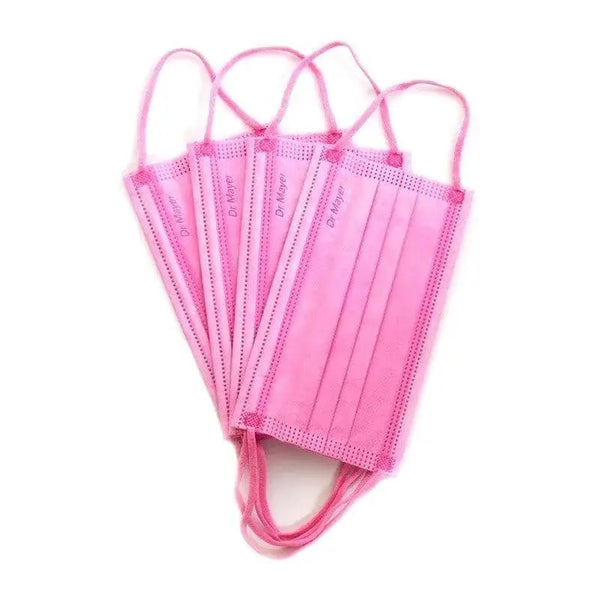 Set 50 buc. Masti Medicale 4 Straturi Full Pink Dr. Mayer Dr. Mayer 