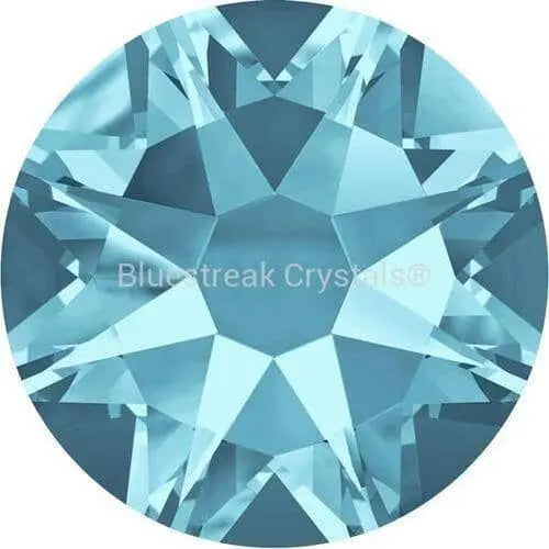 Set 50 Cristale Serinity Aquamarine SS16 3.9mm Bluestreak 