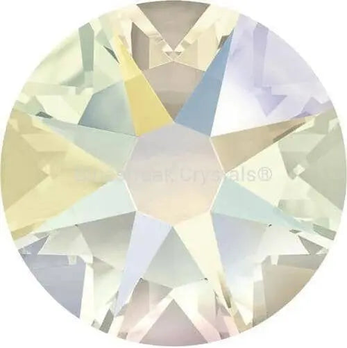 Set 50 Cristale Serinity Crystal AB SS14 3.5mm Bluestreak 