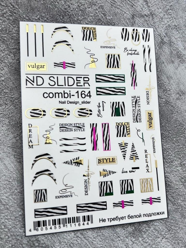 Sticker C-164 Gold ND Slider 