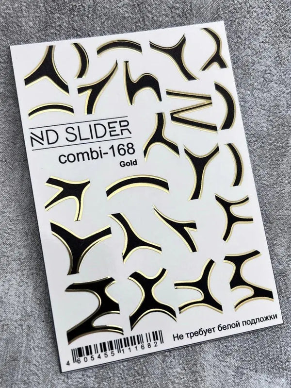 Sticker C-168 Gold ND Slider 