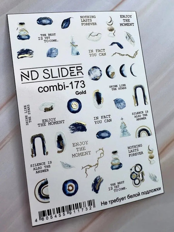 Sticker C-173 Gold ND Slider 