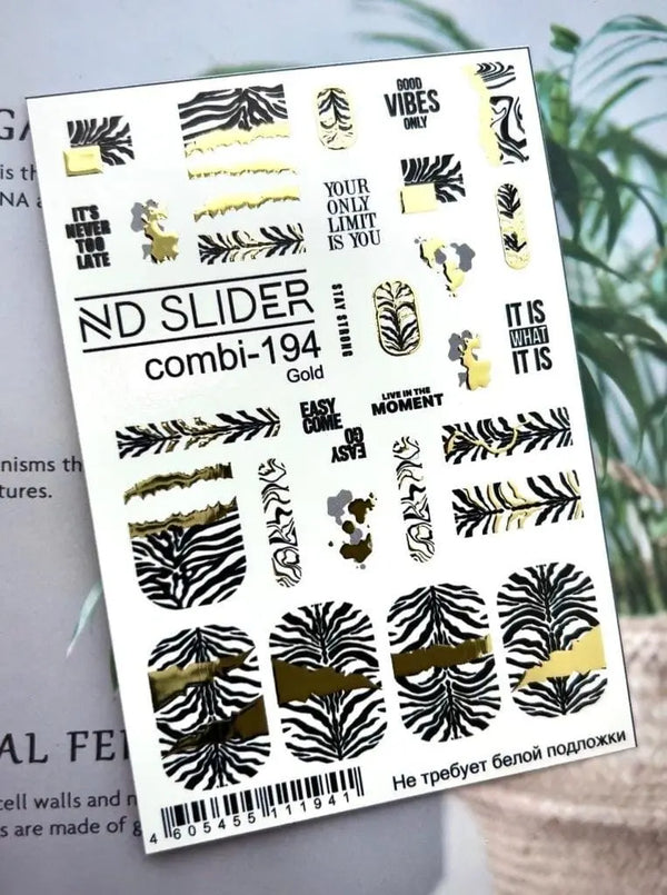 Sticker C-194 Gold ND Slider 