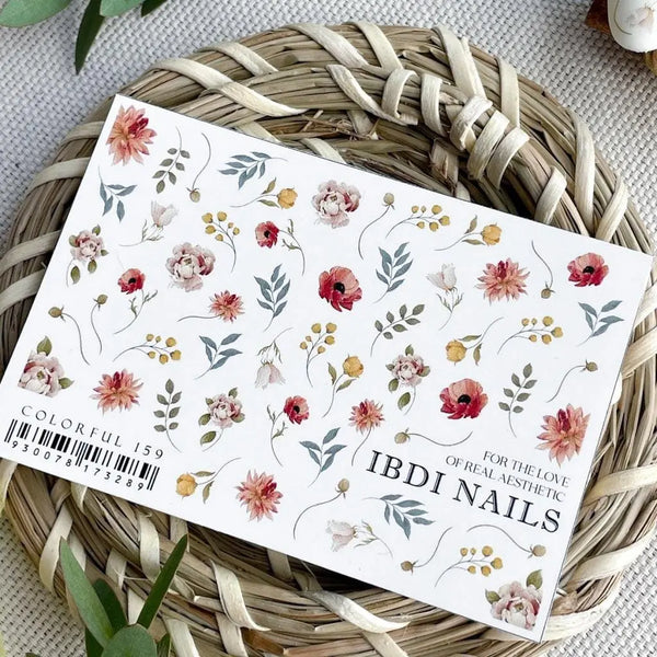 Sticker Colorful 159 Ibdi Nails 