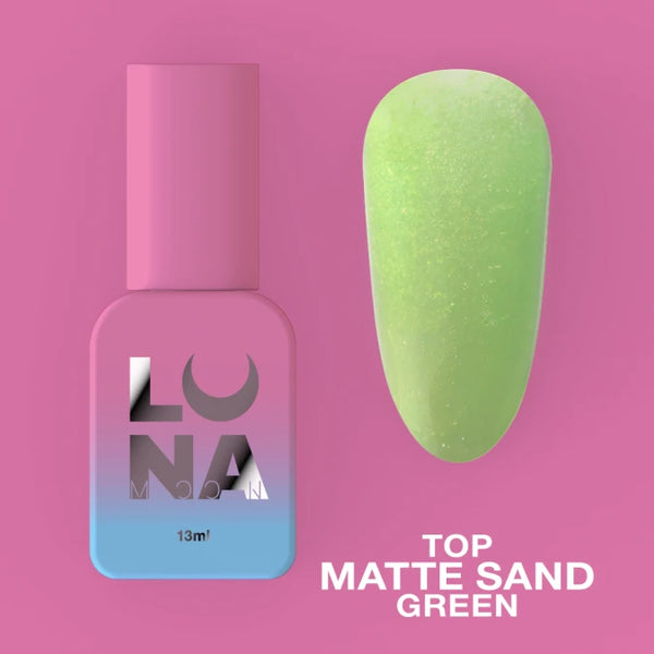 Lunamoon Top Matte Sand Green 13ml