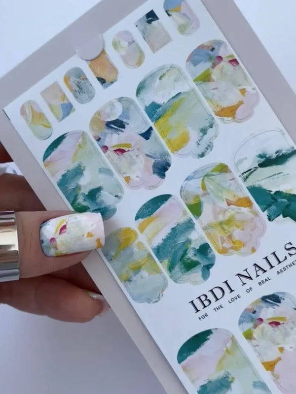 Wraps 07 Spring Art Ibdi Nails 
