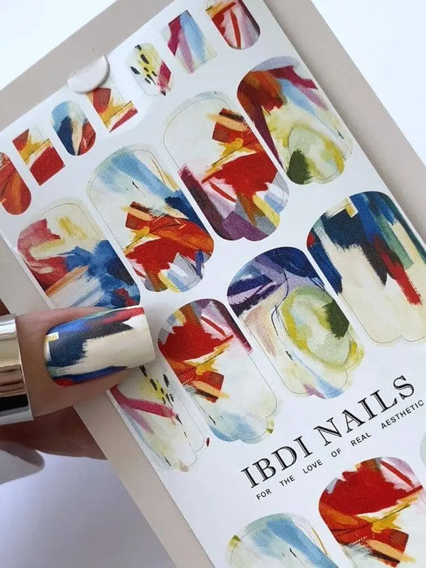 Wraps 08 Modern Art Ibdi Nails 